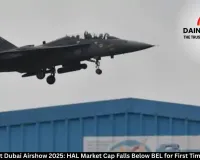 Tejas Crash at Dubai Airshow 2025: HAL Market Cap Falls Below BEL for First Time Since 2022