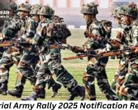 Territorial Army Rally 2025 Notification Released — 1,529 Vacancies for 8th, 10th, and 12th Pass Candidates