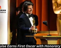 Tom Cruise Receives First-Ever Oscar with Honorary Award at Governors Awards