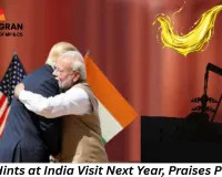 Trump Hints at India Visit Next Year, Praises PM Modi for Cutting Russian Oil Imports