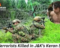 Security Forces Foil Infiltration Attempt Along LoC in J&K’s Keran Sector, Two Terrorists Killed