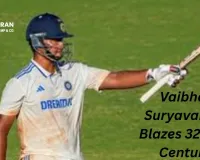 Vaibhav Suryavanshi Smashes 32-Ball Century, Leads India-A to Dominant Win Over UAE in Rising Stars Asia Cup