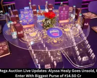 WPL 2026 Mega Auction Live Updates: Alyssa Healy Goes Unsold, UP Warriorz Enter With Biggest Purse of ₹14.50 Cr