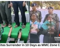33 Naxalites Surrender in 10 Days as MMC Zone Collapses; Key Leaders Lay Down Arms, Only ‘Chhota Deepak’ Remains Active