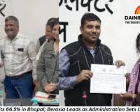 SIR Digitisation in Bhopal Reaches 66.5%, Berasia Leads; Administration Targets 100% in Two Days