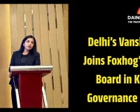 US based VC Foxhog appoints Vanshika as one of the youngest board member ever