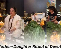 A Mother–Daughter Ritual of Devotion: Karishma Guruma’s Sacred 300 Kg Vegetable Offering