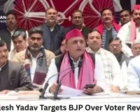 Akhilesh Yadav Targets BJP Over Voter Revision, Leadership Choices and Governance in UP