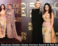 Alia Bhatt Receives Golden Globe Horizon Award at Red Sea Festival, Says She Is Open to Working in Pakistan