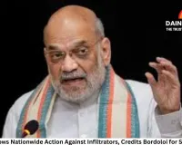Amit Shah Vows Nationwide Action Against Infiltrators, Credits Bordoloi for Saving Assam