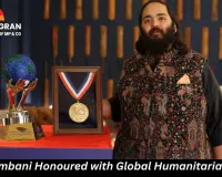Anant Ambani Honoured with Global Humanitarian Award for Wildlife Conservation