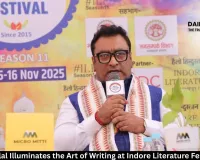 Anish Kanjilal Illuminates the Art of Writing at Indore Literature Festival 2025 