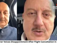 Anupam Kher Voices Disappointment After Flight Cancellation in Varanasi, Opts to Make the Most of Delay