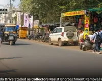 Aviral Narmada Drive Stalled as Collectors Resist Encroachment Removal in 16 Districts