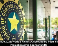 BCCI Revenue 2025: World's Richest Cricket Board Posts ₹8,963 Crore Projection Amid Sponsor Shifts