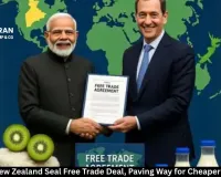  India and New Zealand Seal Free Trade Deal, Paving Way for Cheaper Kiwi Goods