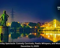 Bhopal's Saturday Spectacle: Comedy Carnivals, Poetic Whispers, and Musical Magic on December 6, 2025!