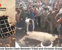 Burial Dispute Sparks Clash Between Tribal and Christian Groups in Kanker; Several Injured, Village Sealed