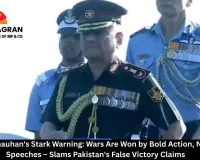  CDS Anil Chauhan's Stark Warning: Wars Are Won by Bold Action, Not Empty Speeches – Slams Pakistan's False Victory Claims