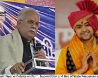 Dhirendra Shastri Sparks Debate on Faith, Superstition and Use of State Resources at Bhilai Event; Bhupesh Baghel Hits Back