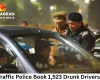 Raipur Traffic Police Book 1,523 Drunk Drivers in 2025; 680 Licences Suspended