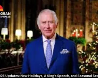 Christmas 2025 Updates(US): New Holidays, A King's Speech, and Seasonal Security Efforts
