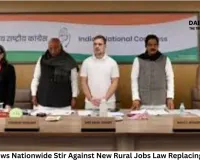 Congress Vows Nationwide Stir Against New Rural Jobs Law Replacing MGNREGA