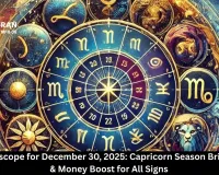 Daily Horoscope for December 30, 2025: Capricorn Season Brings a Love & Money Boost for All Signs