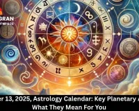  December 13, 2025, Astrology Calendar: Key Planetary Aspects & What They Mean For You