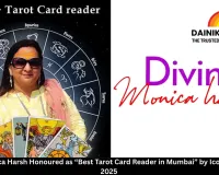 Divine Monica Harsh Honoured as “Best Tarot Card Reader in Mumbai” by Icons of India – 2025