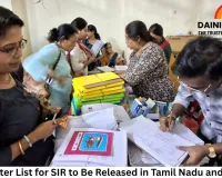 Draft Voter List for SIR to Be Released in Tamil Nadu and Gujarat