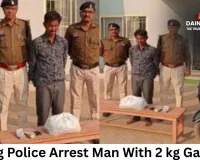 Durg Police Arrest Man With 2 kg Ganja; Cash, Scooter Seized in Drug Supply Case