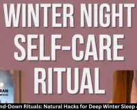 Evening Wind-Down Rituals: Natural Hacks for Deep Winter Sleep & Recovery