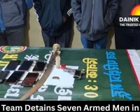 Forest Team Detains Seven Armed Men in Mhow; Poaching Suspected Despite ‘Buried Wealth’ Claim