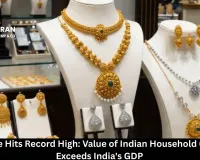Gold Price Hits Record High: Value of Indian Household Gold Now Exceeds India's GDP