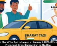 Govt-Backed Bharat Taxi App to Launch on January 1, 2026, Offering No Surge Pricing and Strong Competition to Ola, Uber