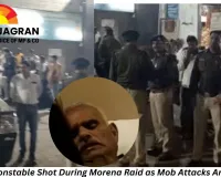 Gwalior Constable Shot During Morena Raid as Mob Attacks Arrest Team; Local Police Say They Were Not Alerted