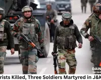 46 Terrorists Killed, Three Soldiers Martyred in J&K in 2025; Operation Sindoor Marks Turning Point After Pahalgam Attack