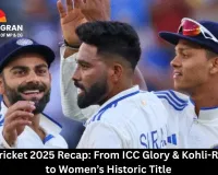 Indian Cricket 2025 Recap: From ICC Glory & Kohli-Rohit Exit to Women’s Historic Title