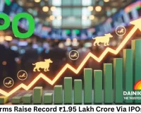 Indian Firms Raise Record ₹1.95 Lakh Crore Via IPOs in 2025