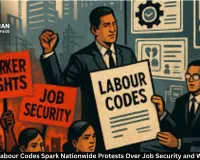 India’s New Labour Codes Spark Nationwide Protests Over Job Security and Worker Rights
