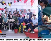 Indore Doctors Perform Rare Life-Saving Lung Surgery on Uzbek Woman; Patient Returns Home in High Spirits