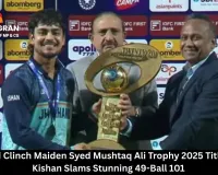 Jharkhand Clinch Maiden Syed Mushtaq Ali Trophy 2025 Title as Ishan Kishan Slams Stunning 49-Ball 101