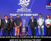 JioStar Denies Exit Reports, Confirms $3 Billion Broadcasting Deal with ICC to Continue Till 2027