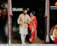 Samantha Ruth Prabhu Marries Filmmaker Raj Nidimoru in Private Ceremony at Coimbatore Ashram