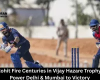 Kohli & Rohit Fire Centuries in Vijay Hazare Trophy Return, Power Delhi & Mumbai to Victory