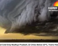 Dense Fog and Cold Grip Madhya Pradesh; 22 Cities Below 10°C, Trains Heavily Delayed