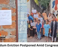Bhopal Slum Eviction Postponed Amid Congress Protest