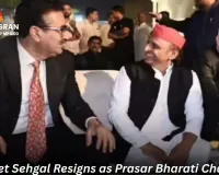 Navneet Sehgal Resigns as Prasar Bharati Chairman; Speculation Rises Over Possible Governor or LG Posting