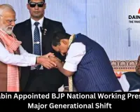  Nitin Nabin Appointed BJP National Working President in Major Generational Shift